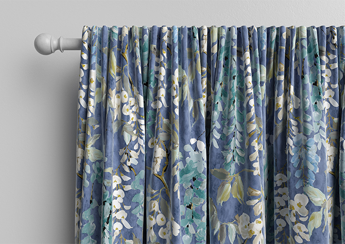 Wisteria, Marine - Made to Measure Curtains - Image 10